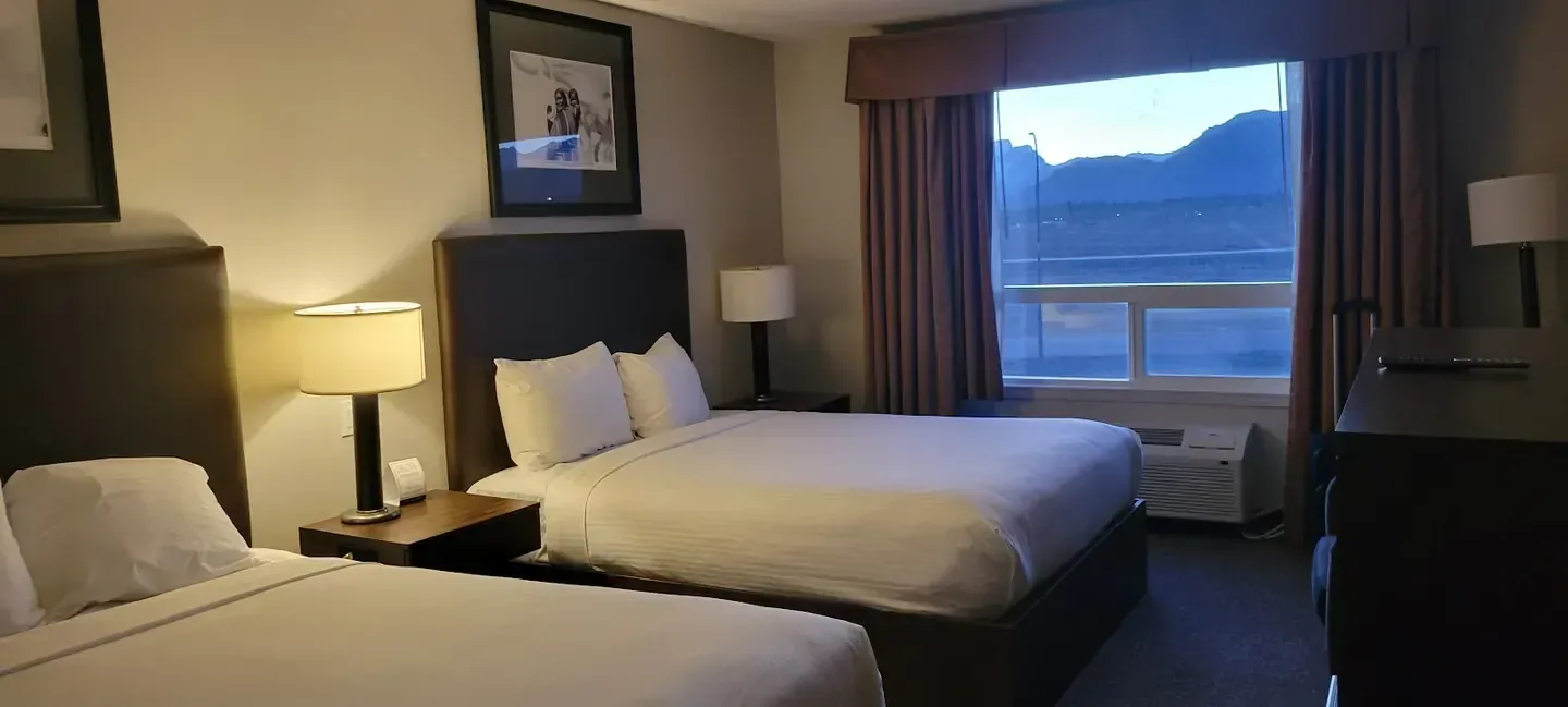 Stoney Nakoda Resort mountain setting